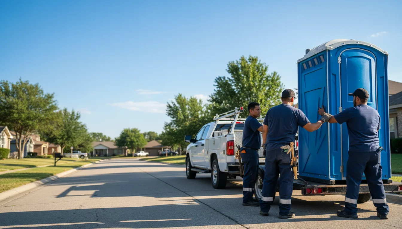 Portable Toilet Rental in Council Bluffs, IA near me